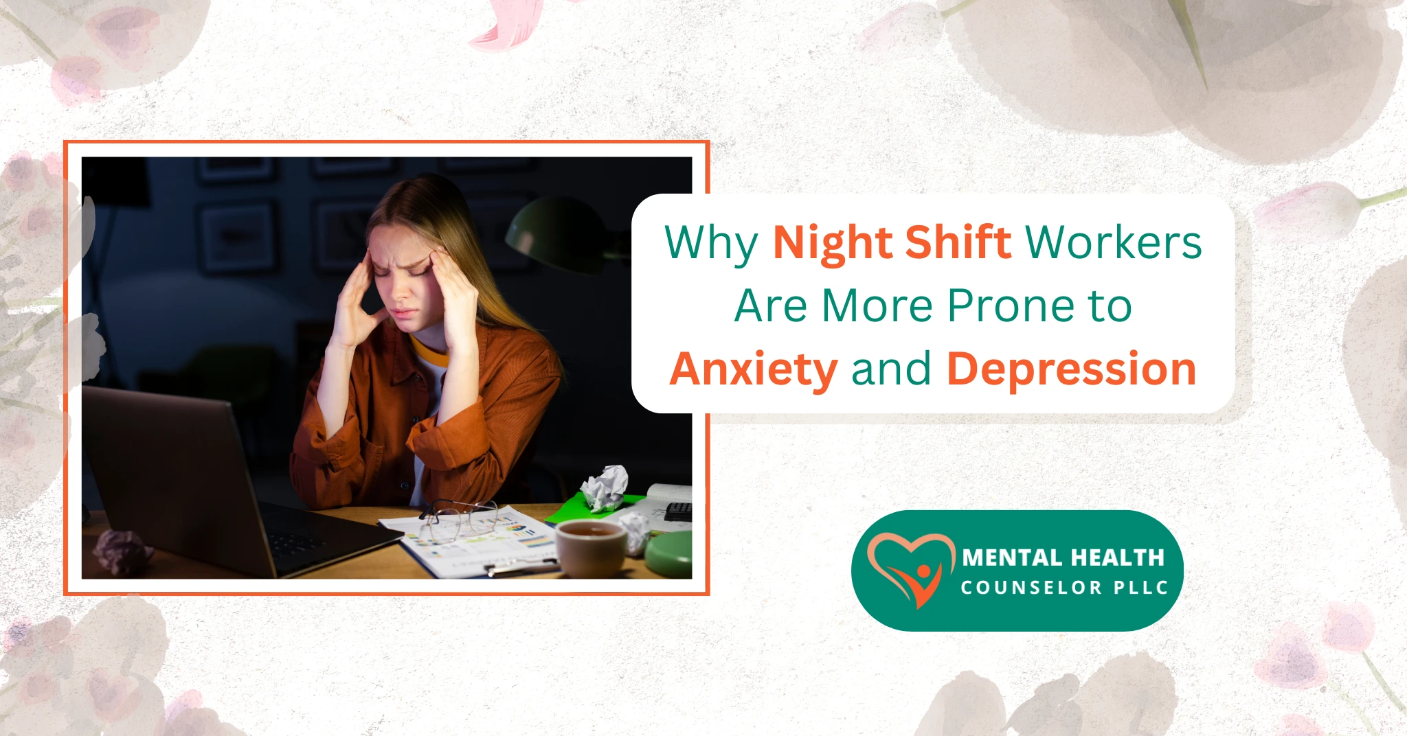 Learn why night shift workers face a higher risk of anxiety and depression due to sleep disruption, stress, and lifestyle changes.